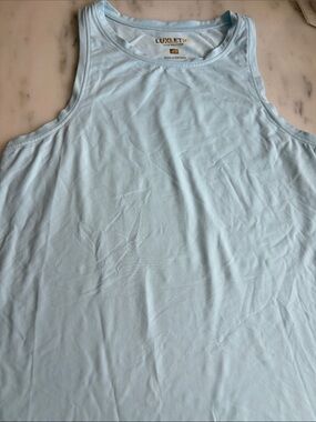 Lilly Pulitzer Luxletic Westley Tank Top XS light blue